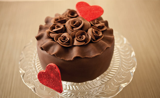 Chocolate Rose Cake