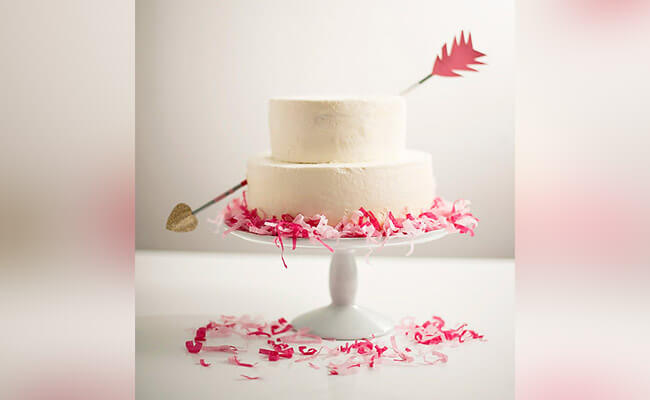 Cupid Love Theme Cake