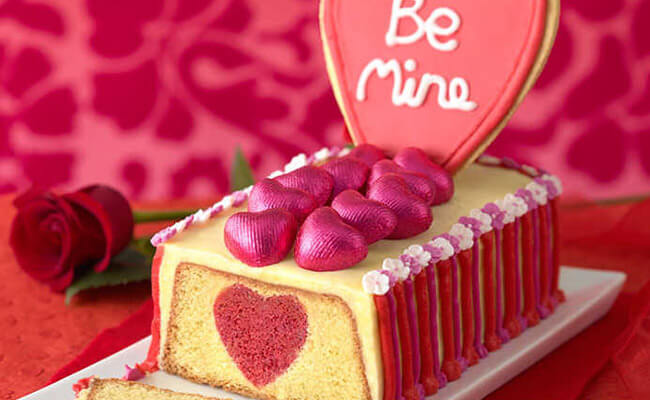 Hidden Heart Cake