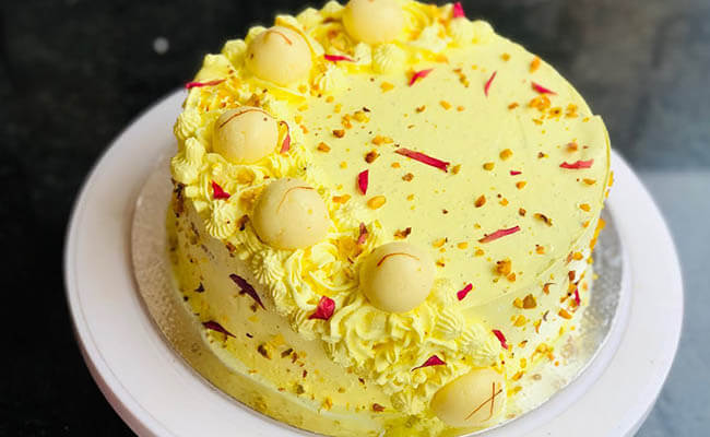 Rasmalai Cake