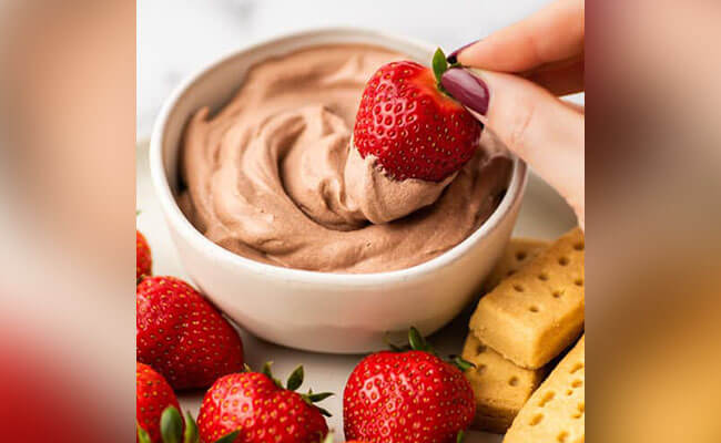 chocolate fruit dip- mothers day desserts