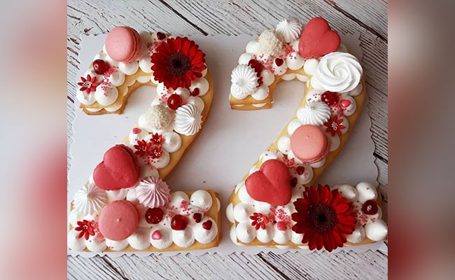 Number & alphabet cakes