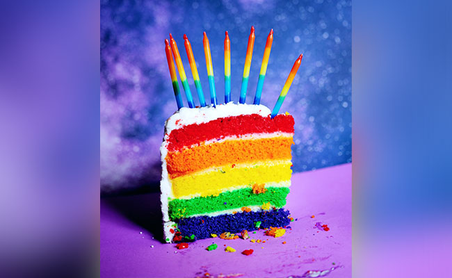 Rainbow Cake