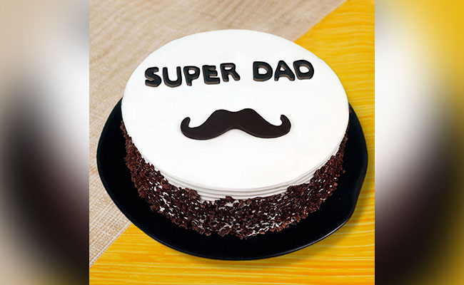 Moustache Cake