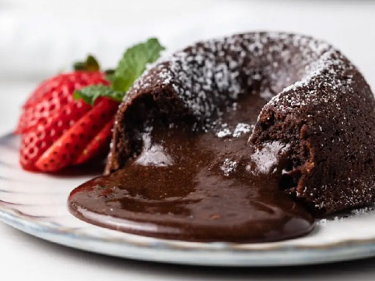 Gluten Free Chocolate Lava Cake Recipe (dairy free and low FODMAP)-suu.vn