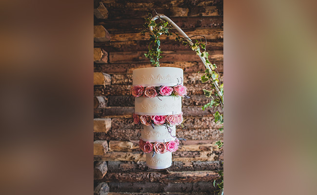 Hanging cakes