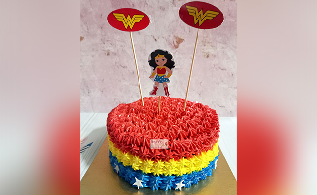 Superwoman Cake