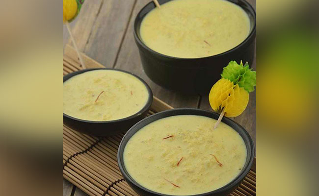 Pineapple Basundi