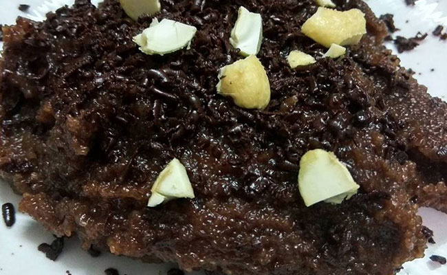 Chocolate Carrot Halwa