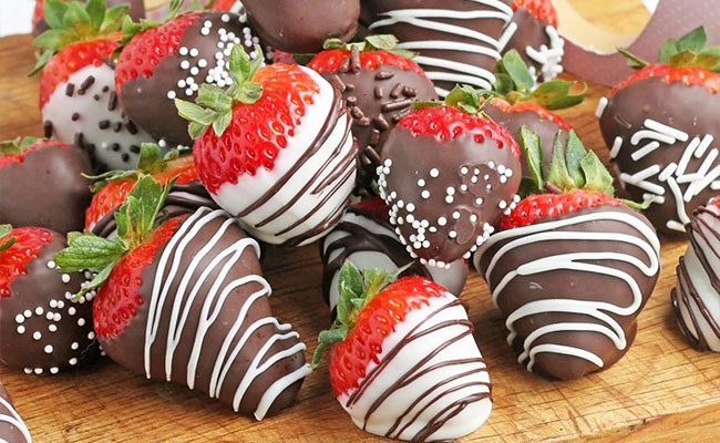 Chocolate-covered Strawberries