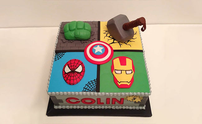 Avengers Cake