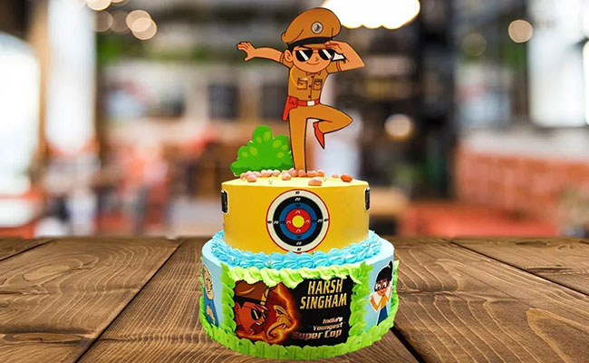 Bakers - Little Singham themed cake for a little one's... | Facebook-sonthuy.vn