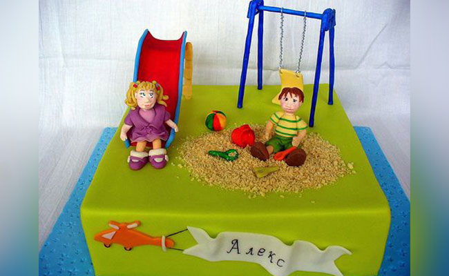 Park Theme Cake