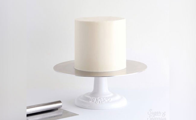 Buttercream frosted
