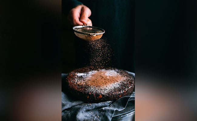 Process of Making a Plum Cake