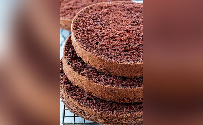 Chocolate sponge cake