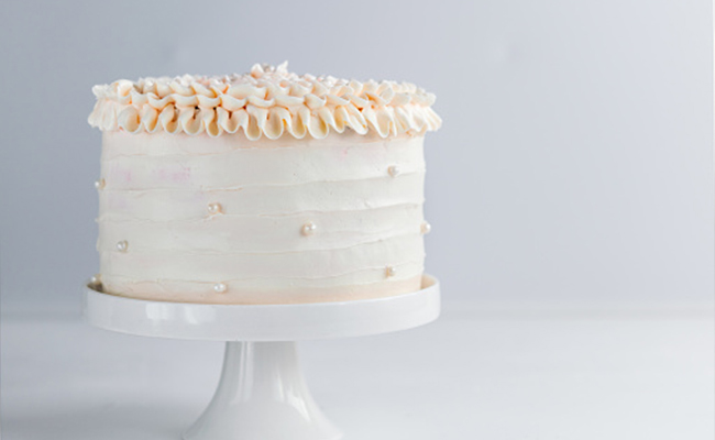 White Buttercream Cake