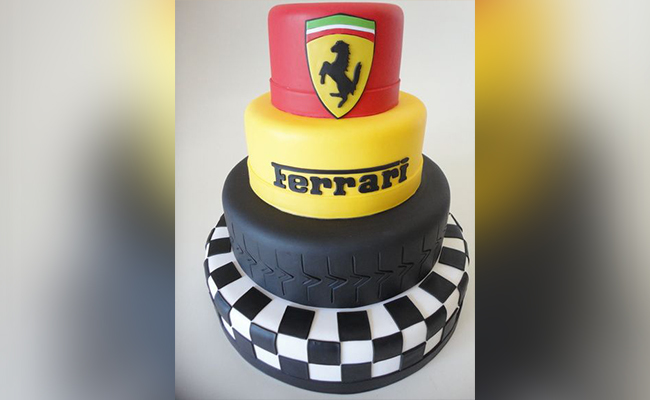 Ferrari Birthday Cake