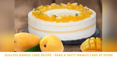 Eggless Mango Cake Recipe