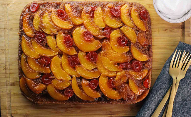 Heavenly Peach Cake