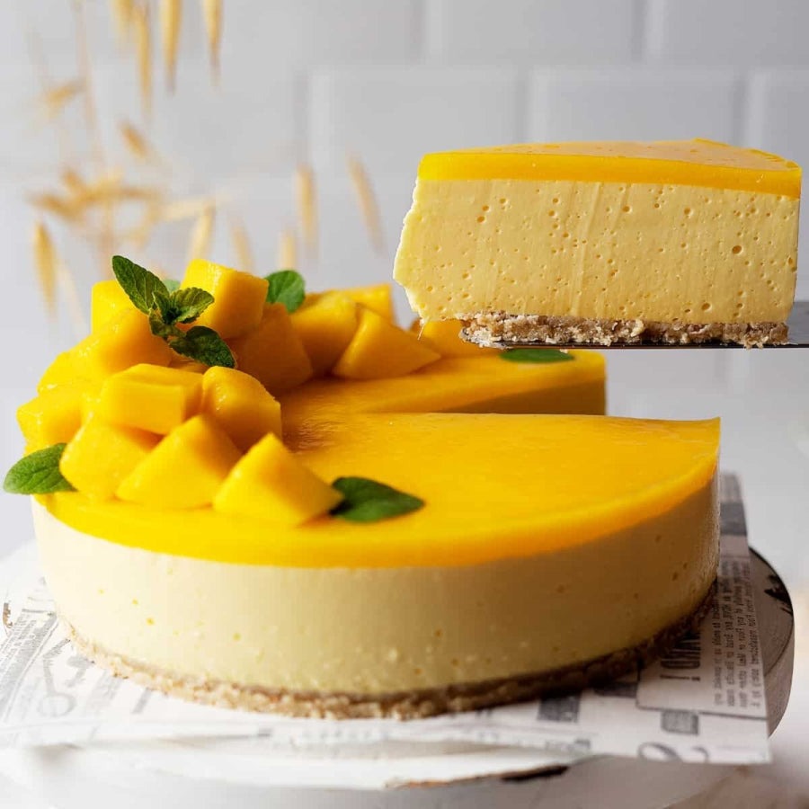 mango cheese cake