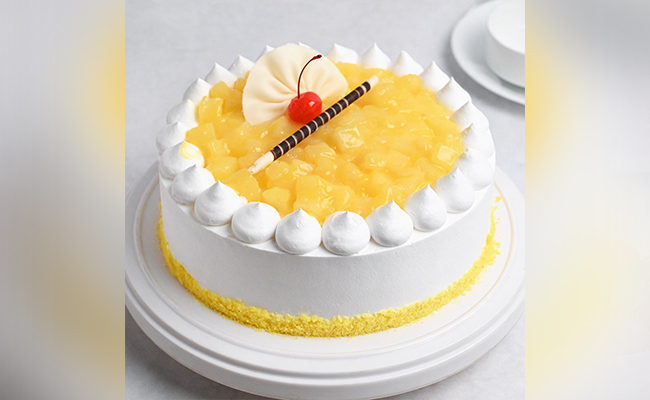 Refreshing Pineapple Fruit Cake