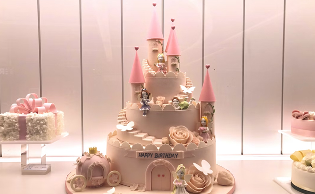 Princess Castle Cake