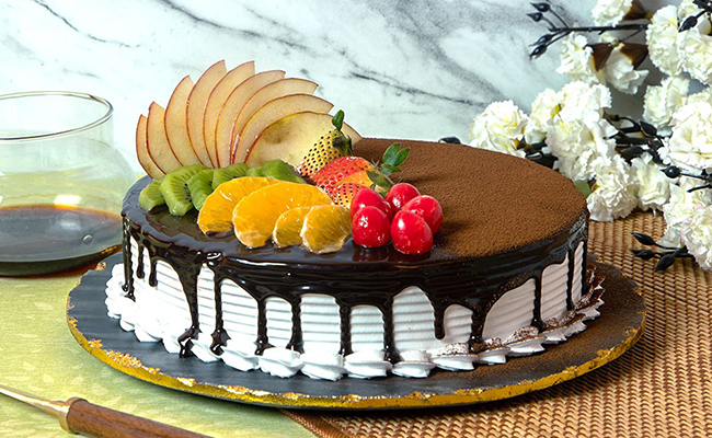 Fruit Delight Cake