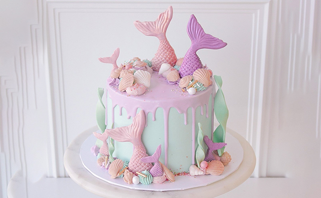 Mermaid-Themed Cakes