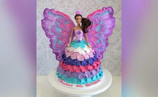 Barbie or princess cake
