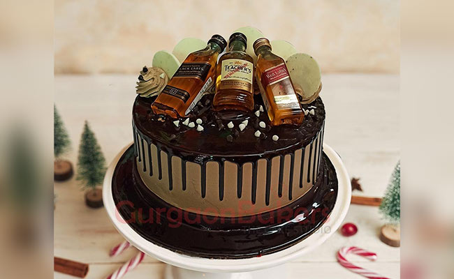 Boozy Infused Cake