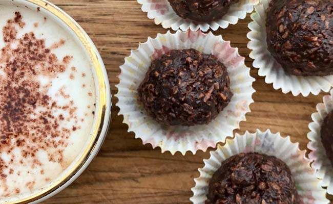 Coconut Ladoo Truffles