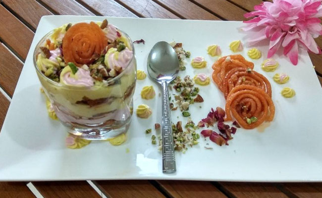 Jalebi Parfait