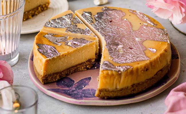 Kaju Katli Cheesecake