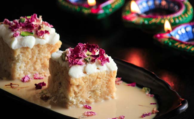 Rasmalai Tres Leches Cake