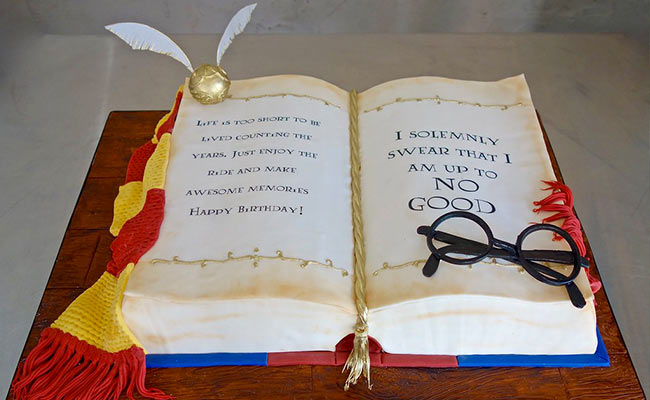 The Book of Memories Cake