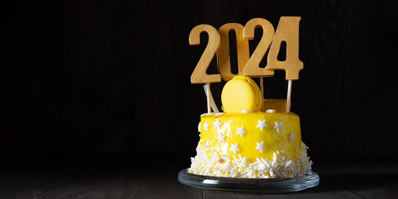 New Year Cake 2024