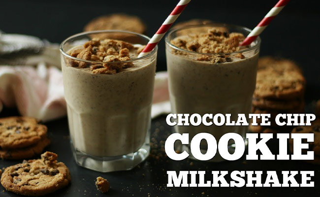 Chocolate Chip Cookie Milkshake