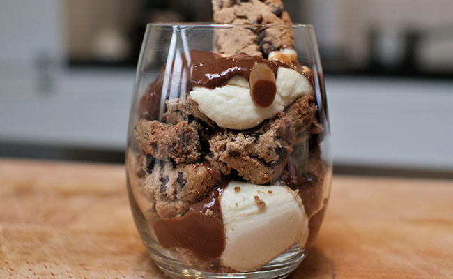 Chocolate Chip Cookie Trifle