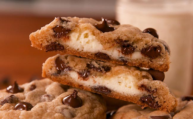 Cookie Dough Stuffed Chocolate Chip Cookies