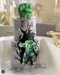 Hulk Cake