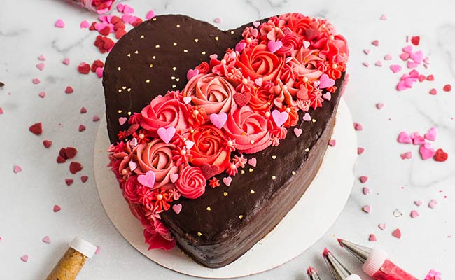 Chocolate Rose Bliss Cake