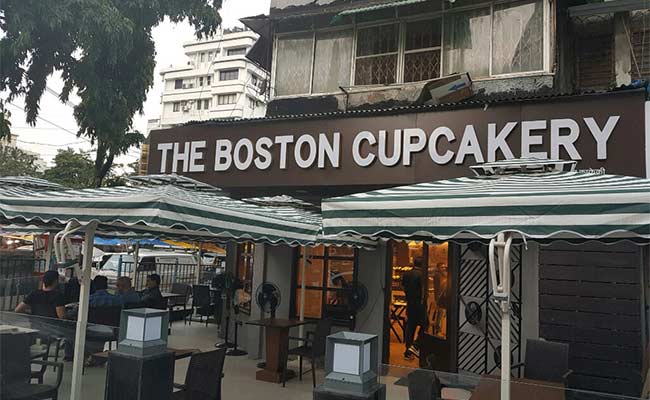 the Boston cupcakery shop in Mumbai