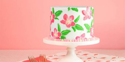 Cake Decorating Skills with Stunning Cake Stencils