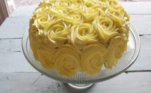 Rose and Lemon Cake