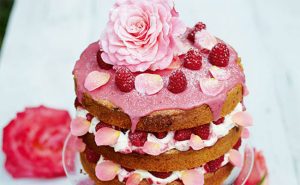 Rose and Raspberry Cake