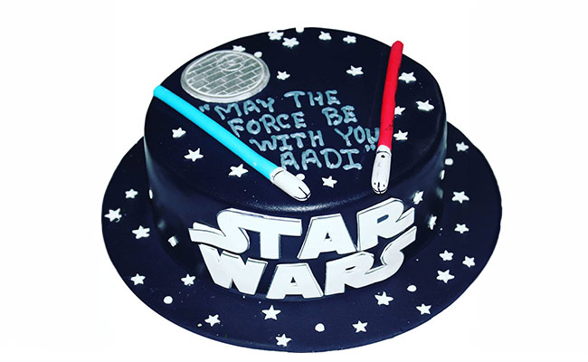 The Galactic Star Wars Cake