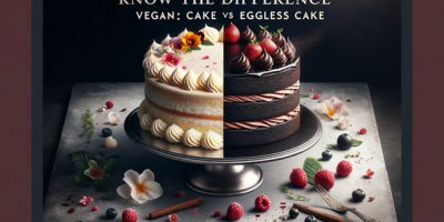 Vegan Cake VS. Eggless Cake