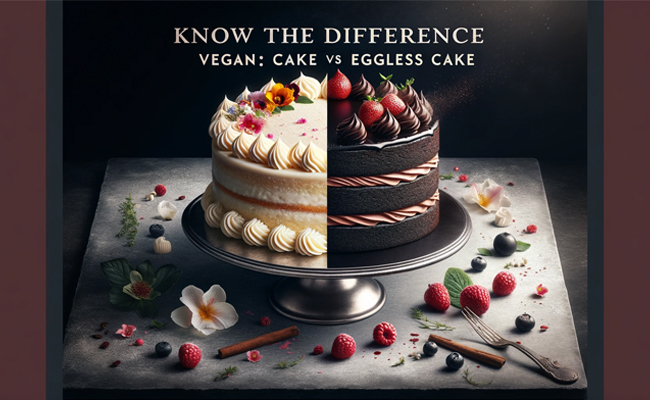 Vegan Cake VS. Eggless Cake