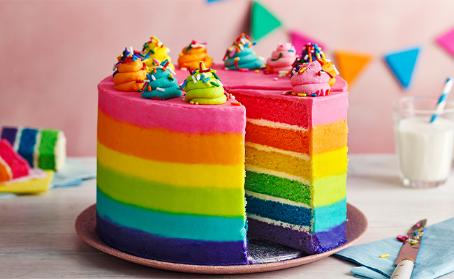 Rainbow cake